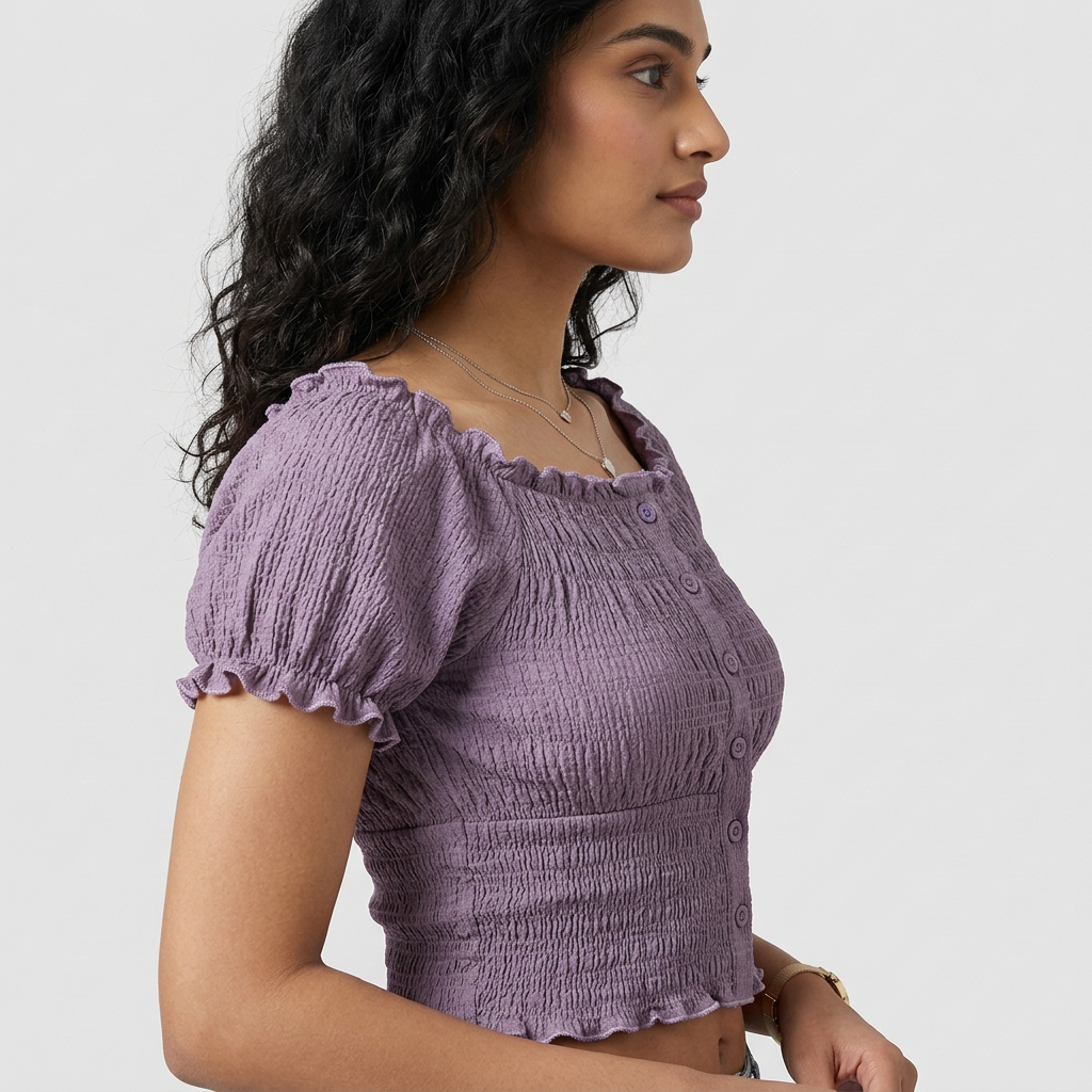 Slim Fit Solid Top
