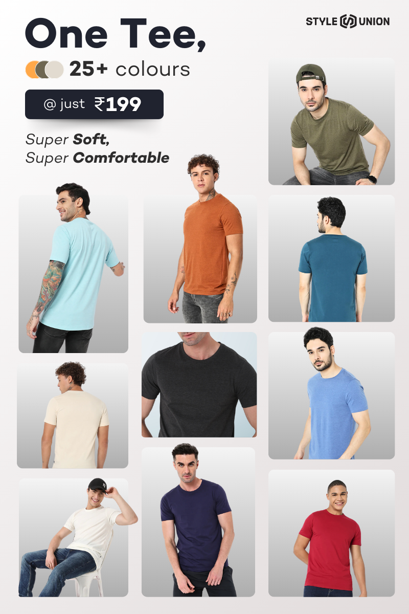 Double Dyed Crew Tees – Style Union