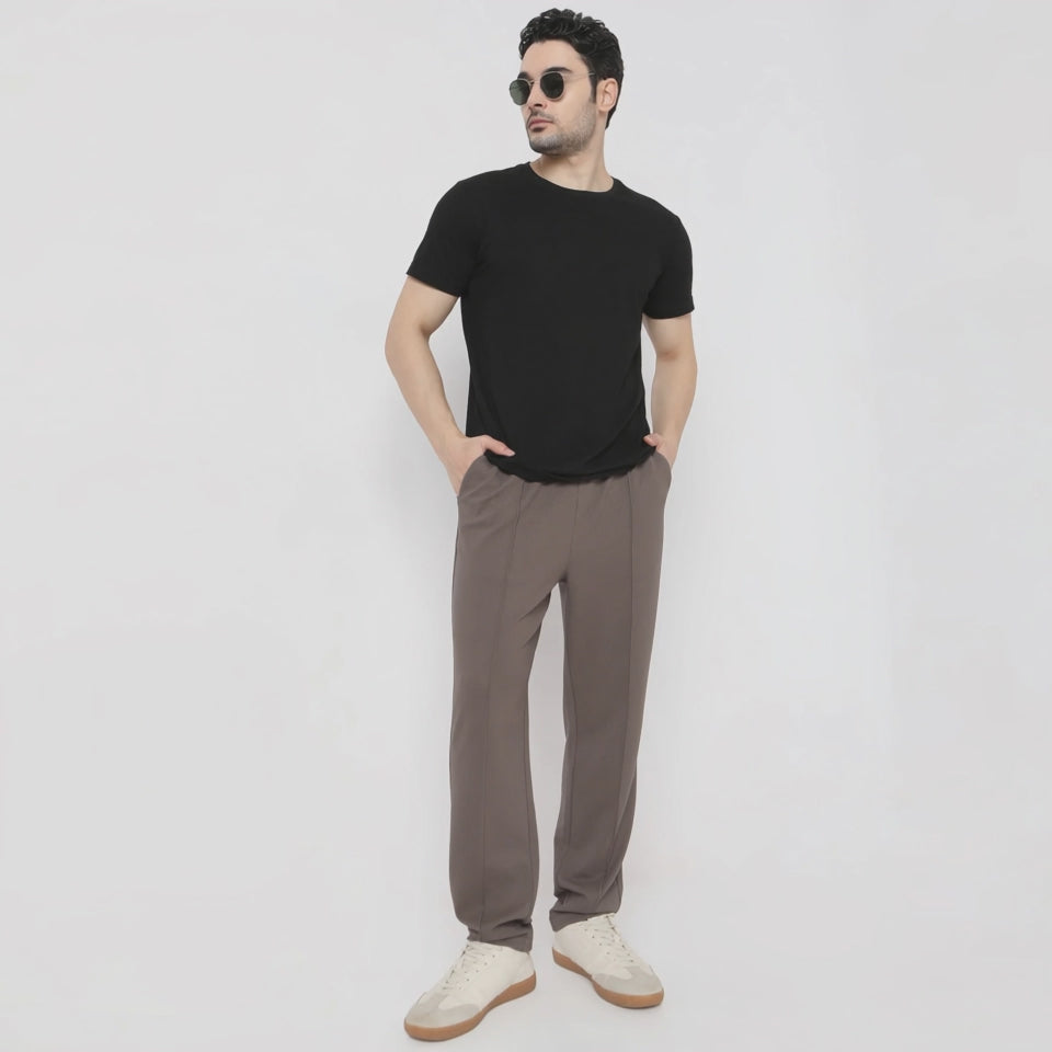 Weekend™ Pants - Knitted Fabric Lounge Wear - Comfort "Pull Up" With Elasticated Waist