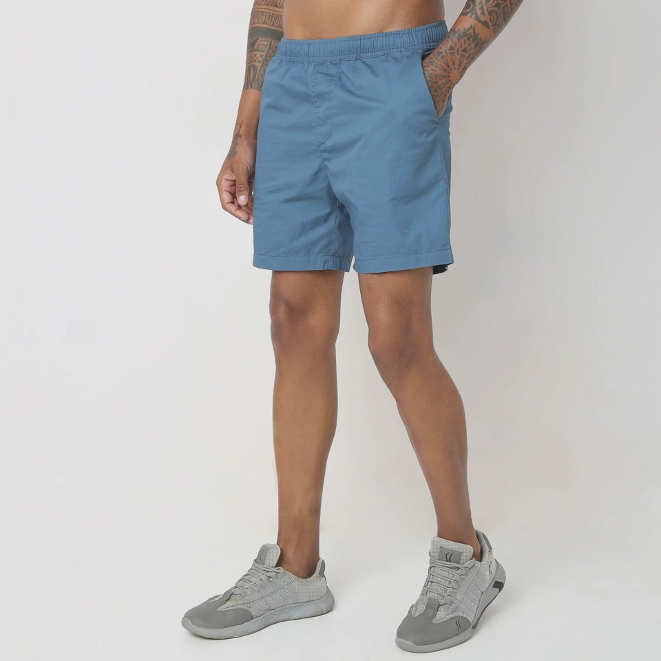 Walk Shortsᵉˣ 100% Cotton With Easy Waistband And Secure Mobile Pocket