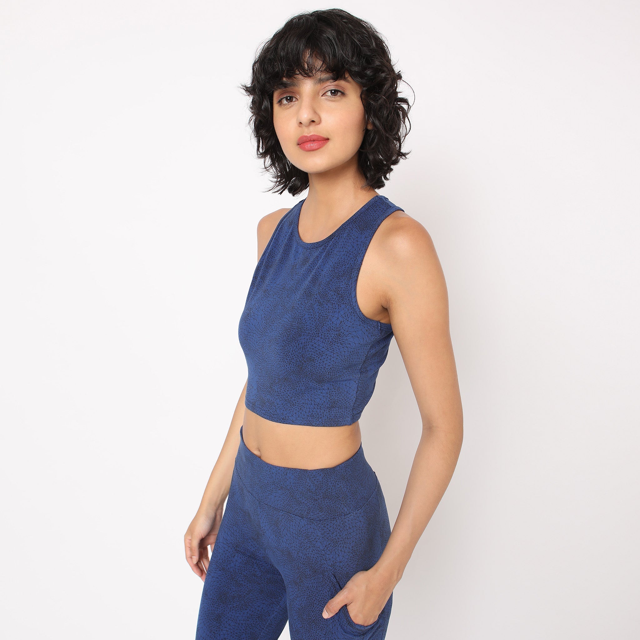 Buy Boxy Fit Printed Crop Top - Style Union