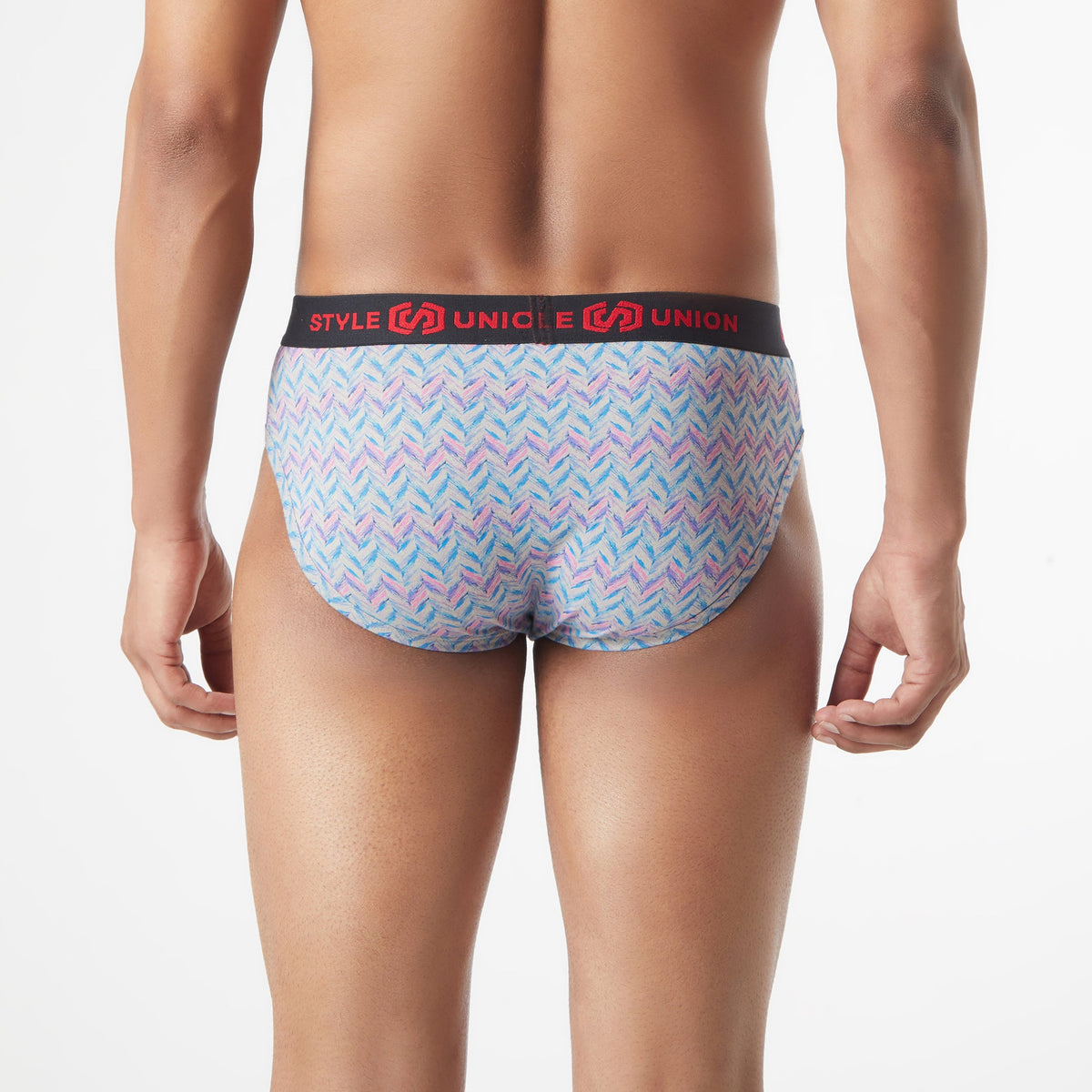 Men Wearing Cotton Assorted Mens Brief