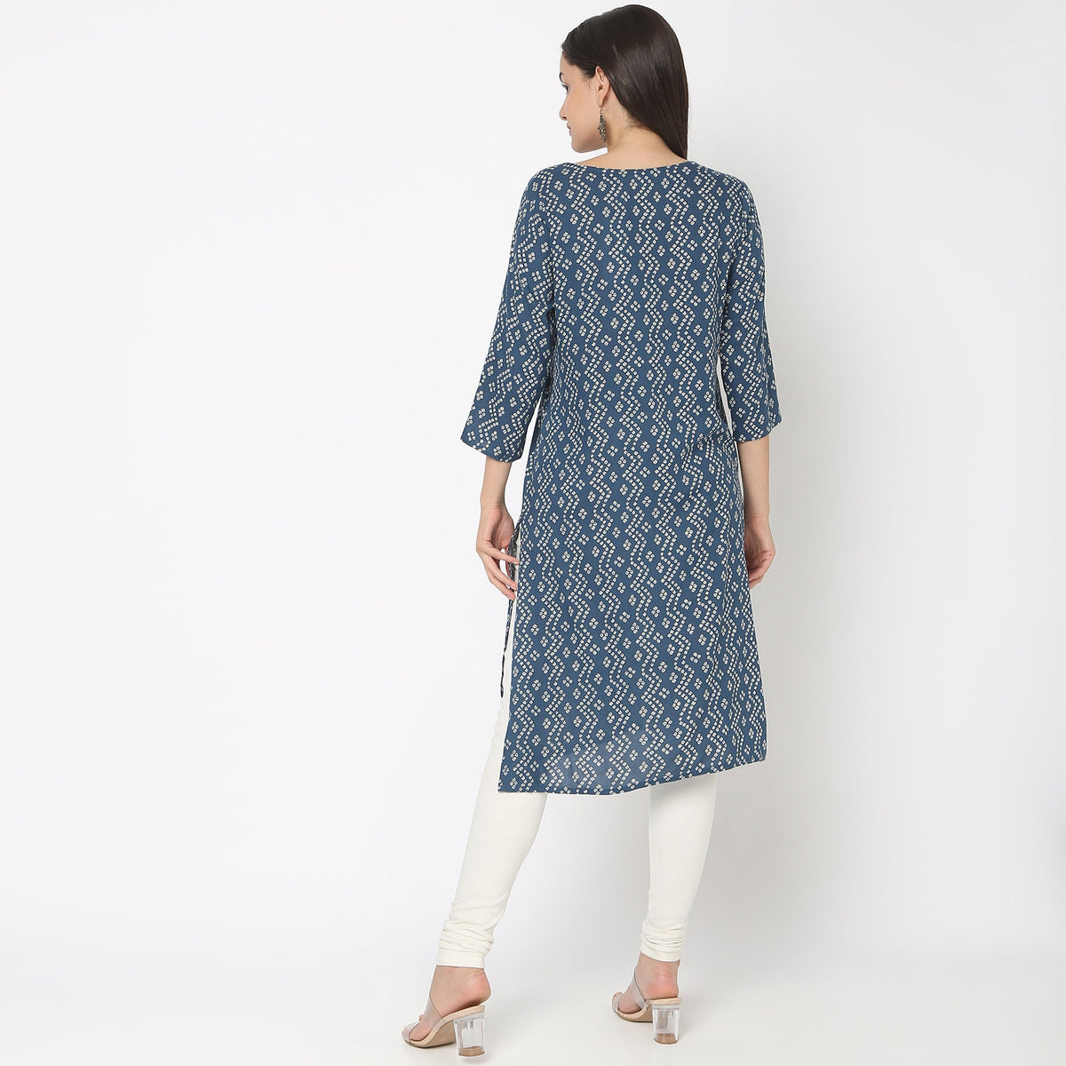 Straight Fit Printed Kurta