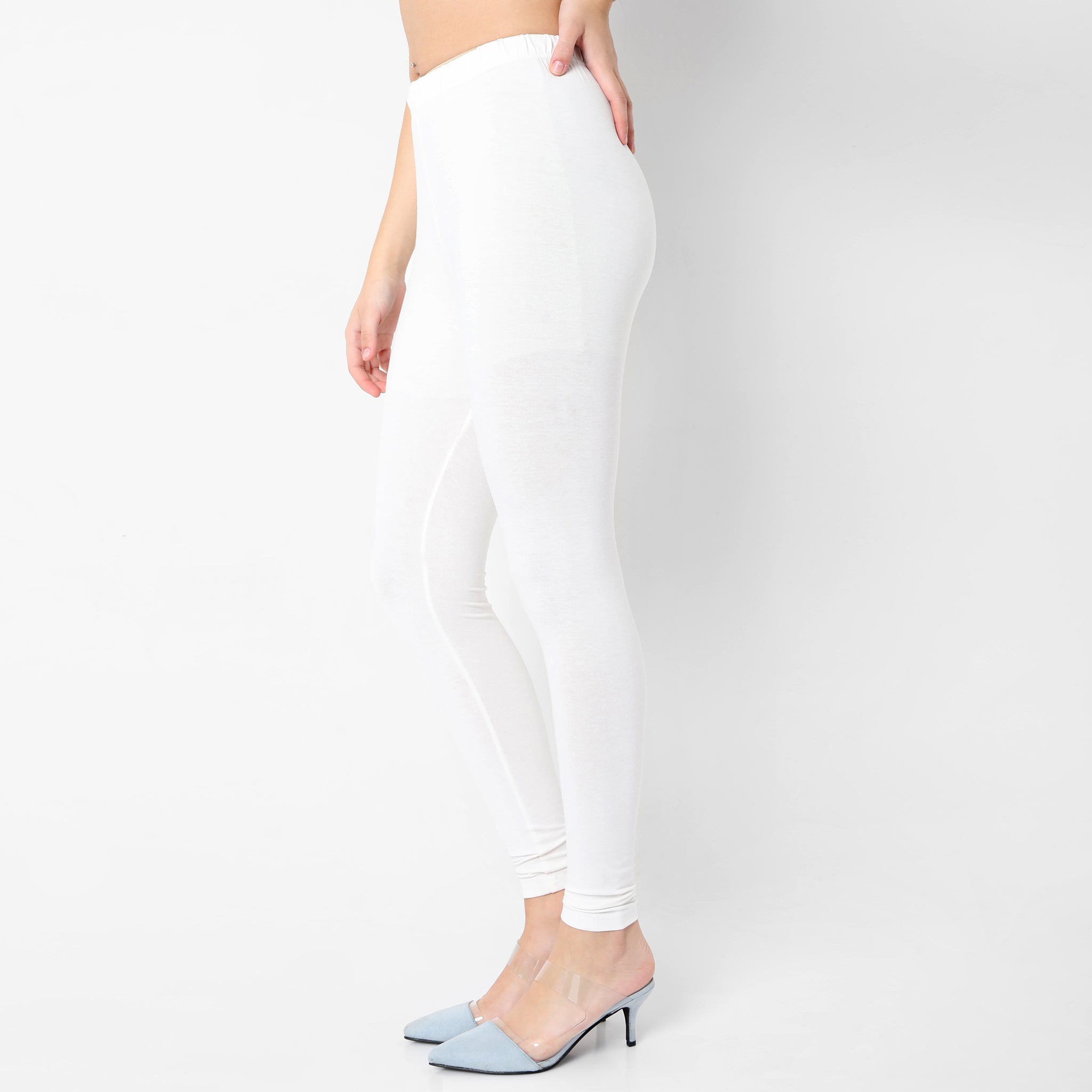 Ankle Smart Fit RFD White Dyeable Legging 100%, Size: XL and XXL 3XL, Skin  Fit at Rs 250 in Delhi