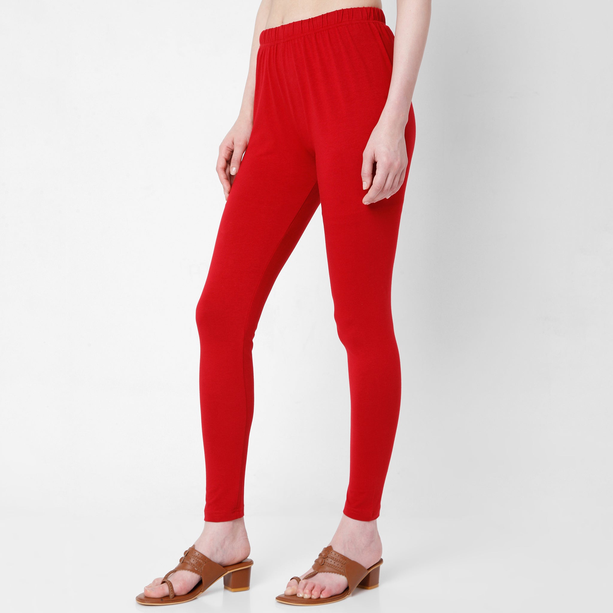 Red Leggings - Etsy