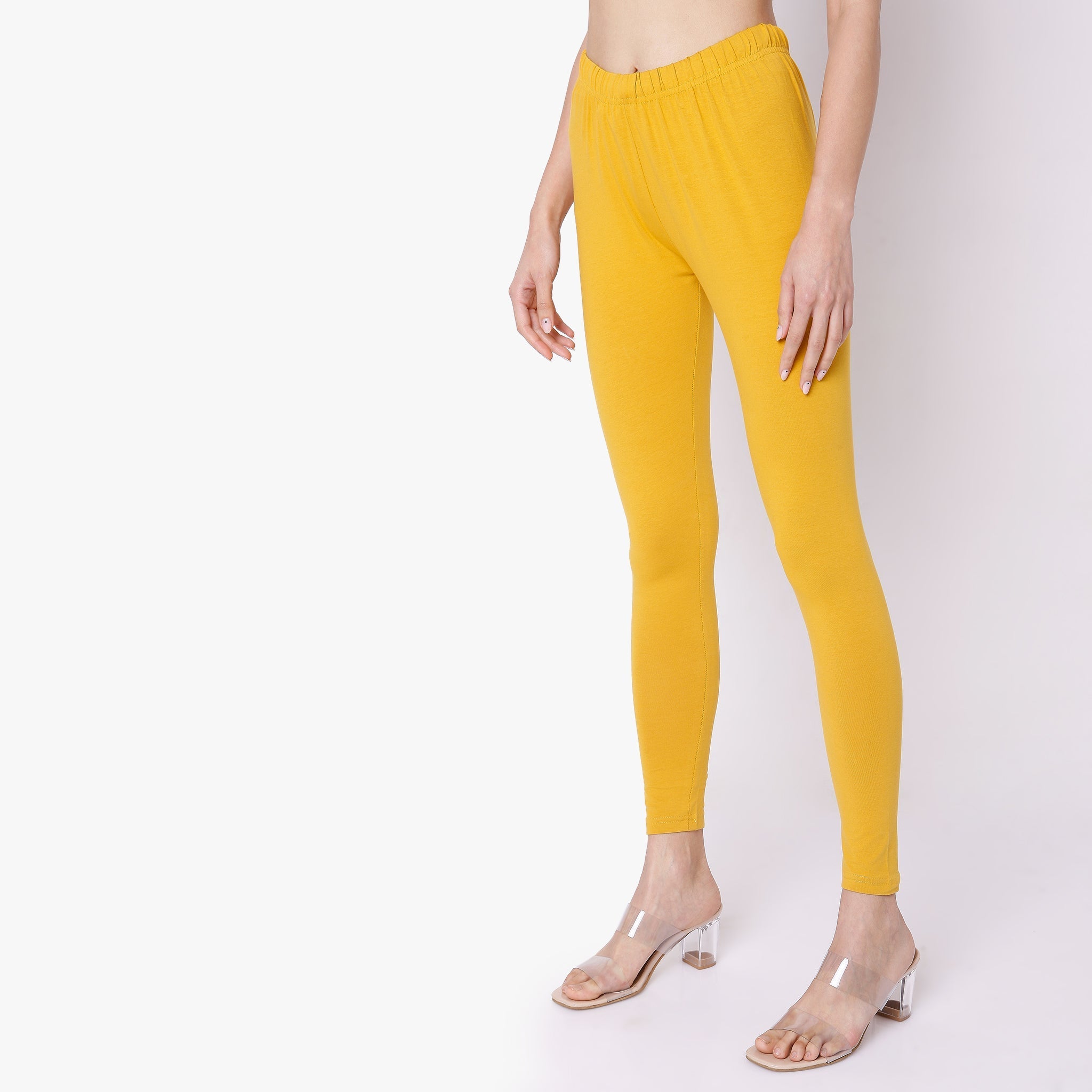 Eight Scorpion Cotton-Lycra 4-Way Normal Cut Solid / Plain Churidar Legging  for Women | Udaan - B2B Buying for Retailers