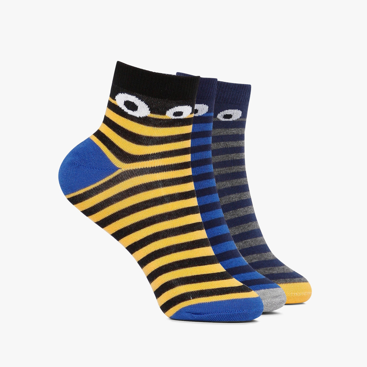 Boy Wearing Boy's Assorted Ankle Socks