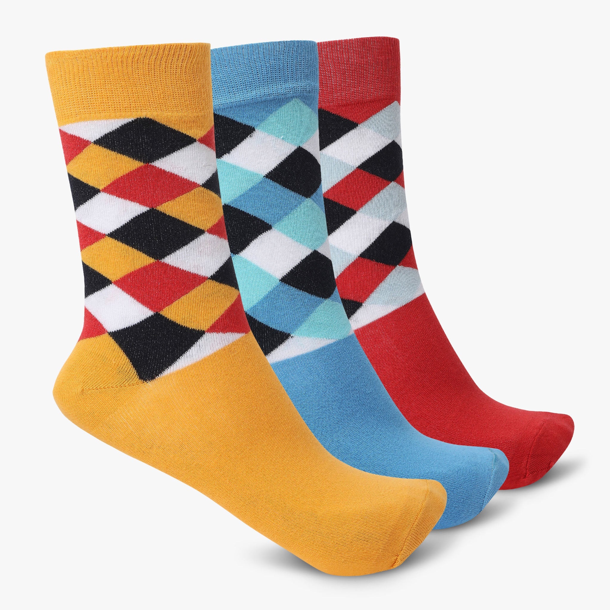 Men Wearing Men's Assorted Socks