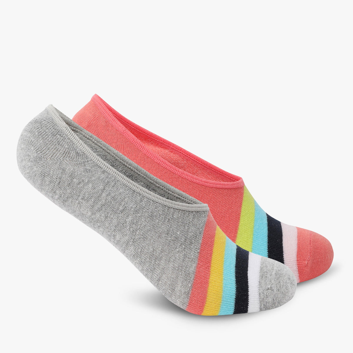 Women Wearing Assorted Free Size Ankle Socks