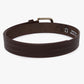 Men Wearing Genuine Leather Brown Belts