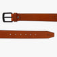 Men Wearing Genuine Leather Brown Belts