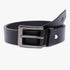 Men Wearing Genuine Leather Black Belts