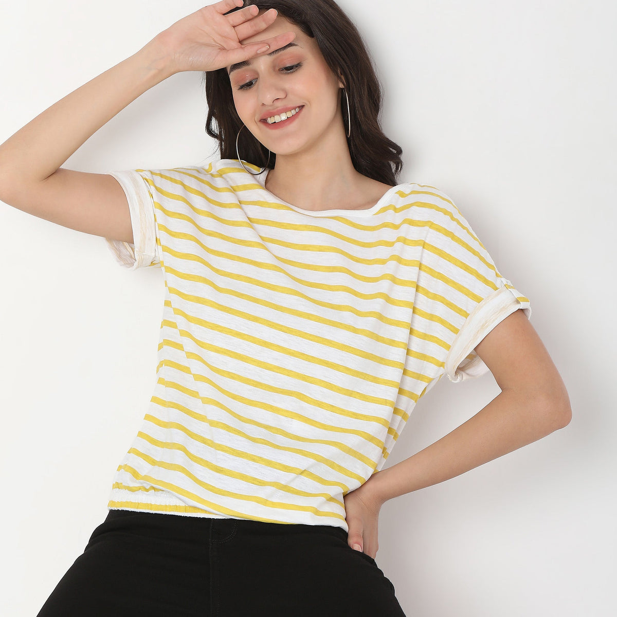 Regular Fit Striped T-Shirt