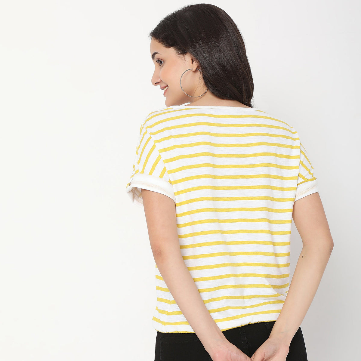 Regular Fit Striped T-Shirt