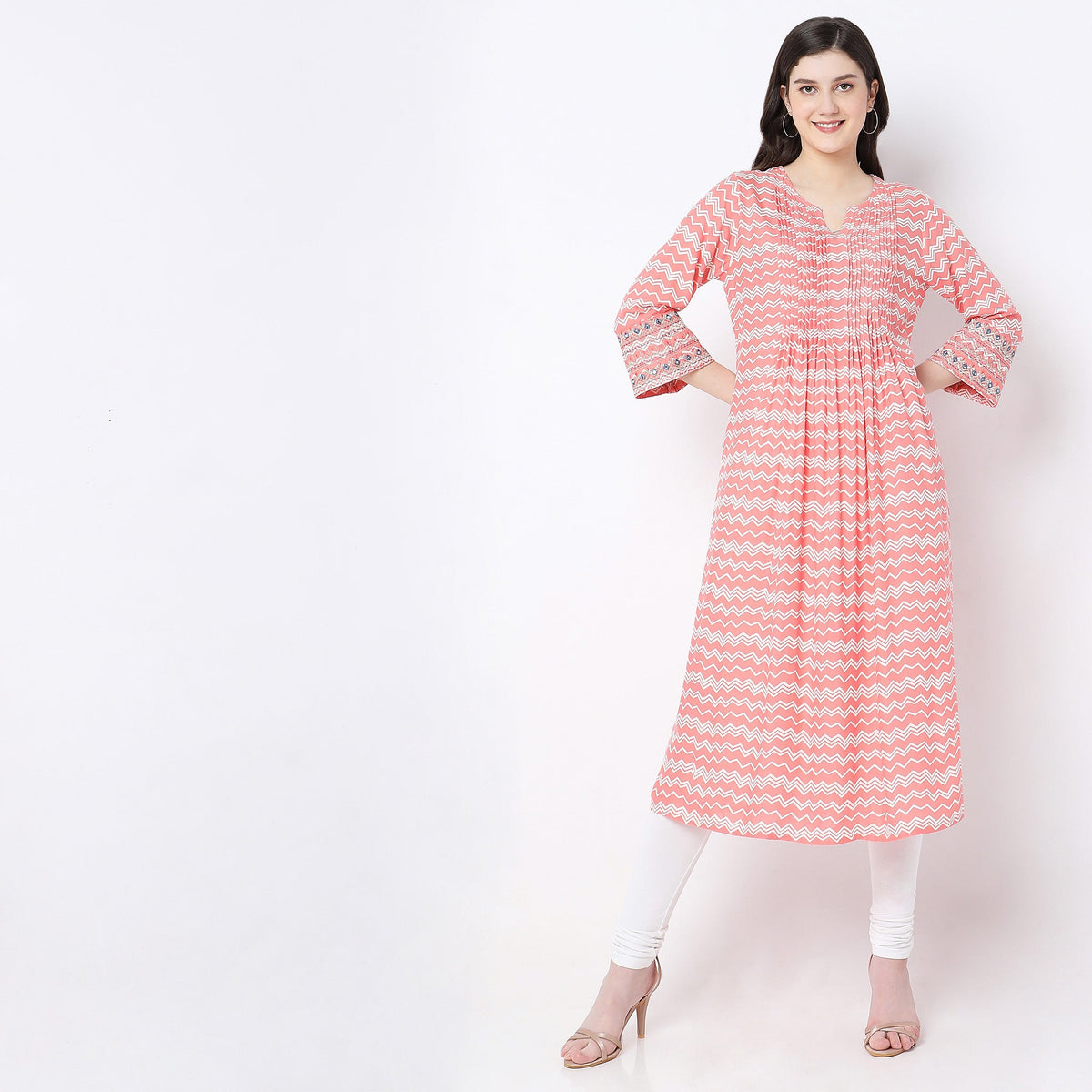 Regular Fit Printed Kurta