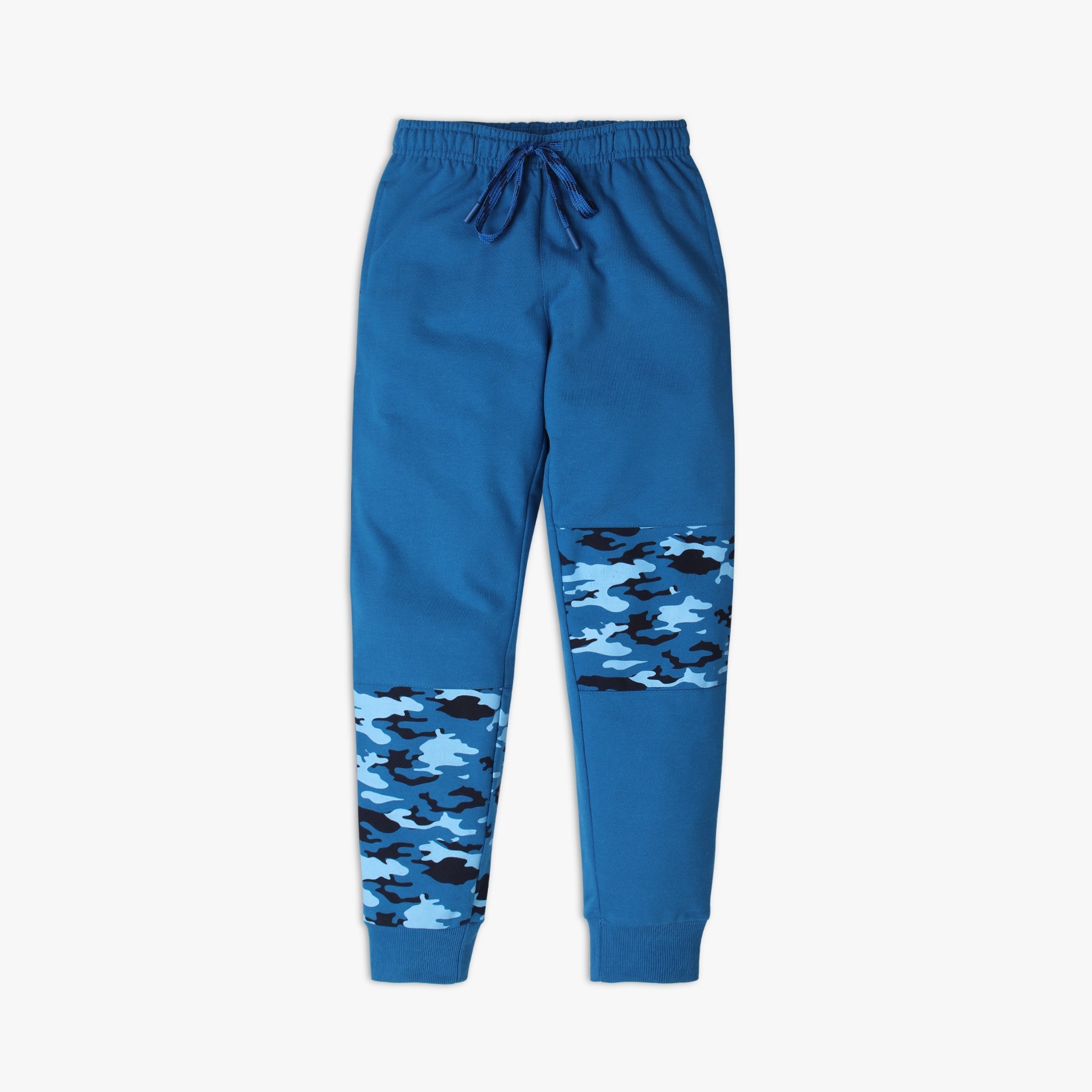Boy's Regular Fit Printed Mid Rise Trackpants