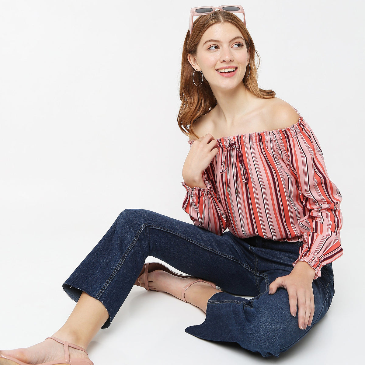 Regular Fit Striped Top