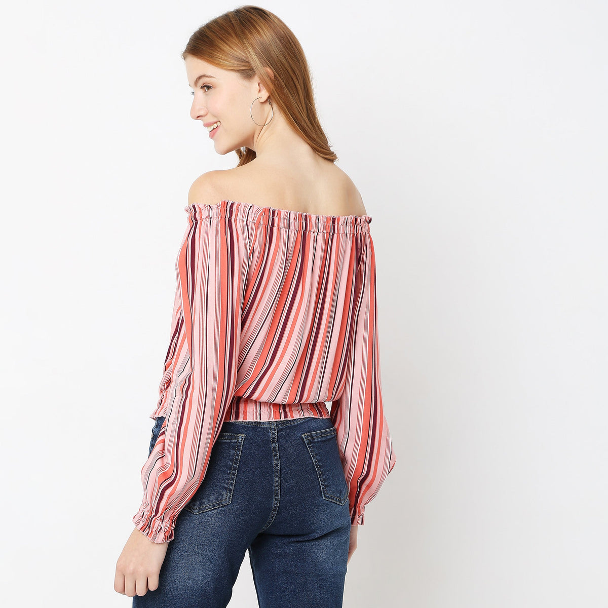 Regular Fit Striped Top