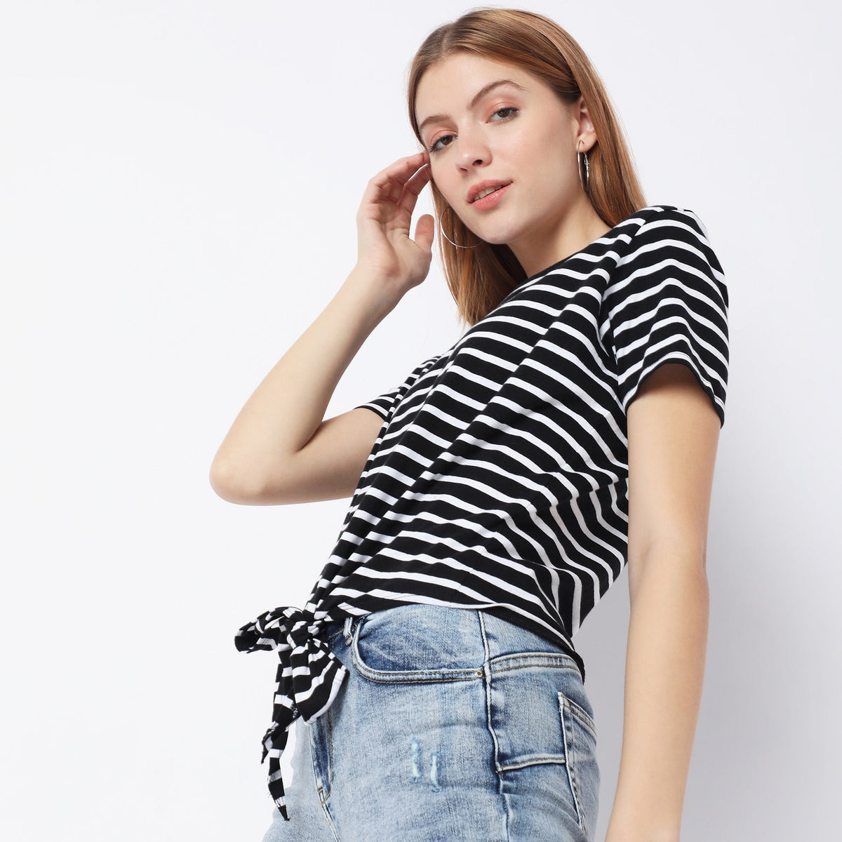 Regular Fit Striped T-Shirt