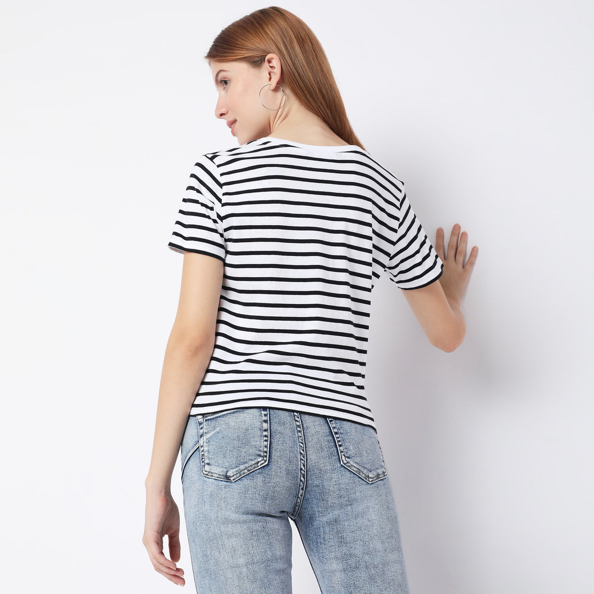 Regular Fit Striped T-Shirt