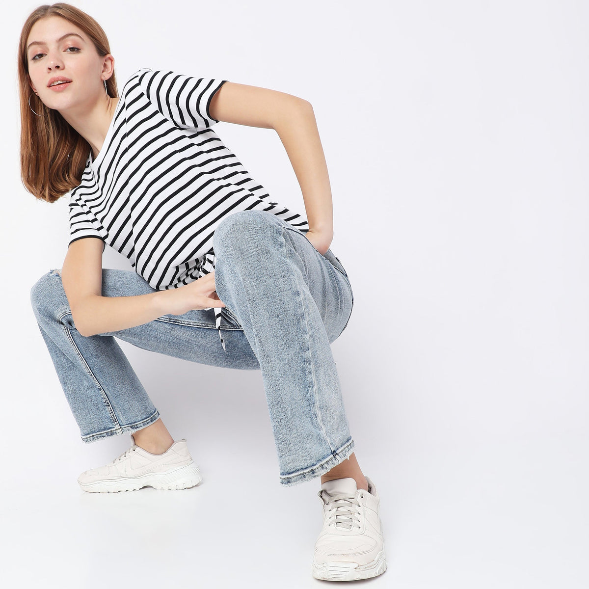 Regular Fit Striped T-Shirt