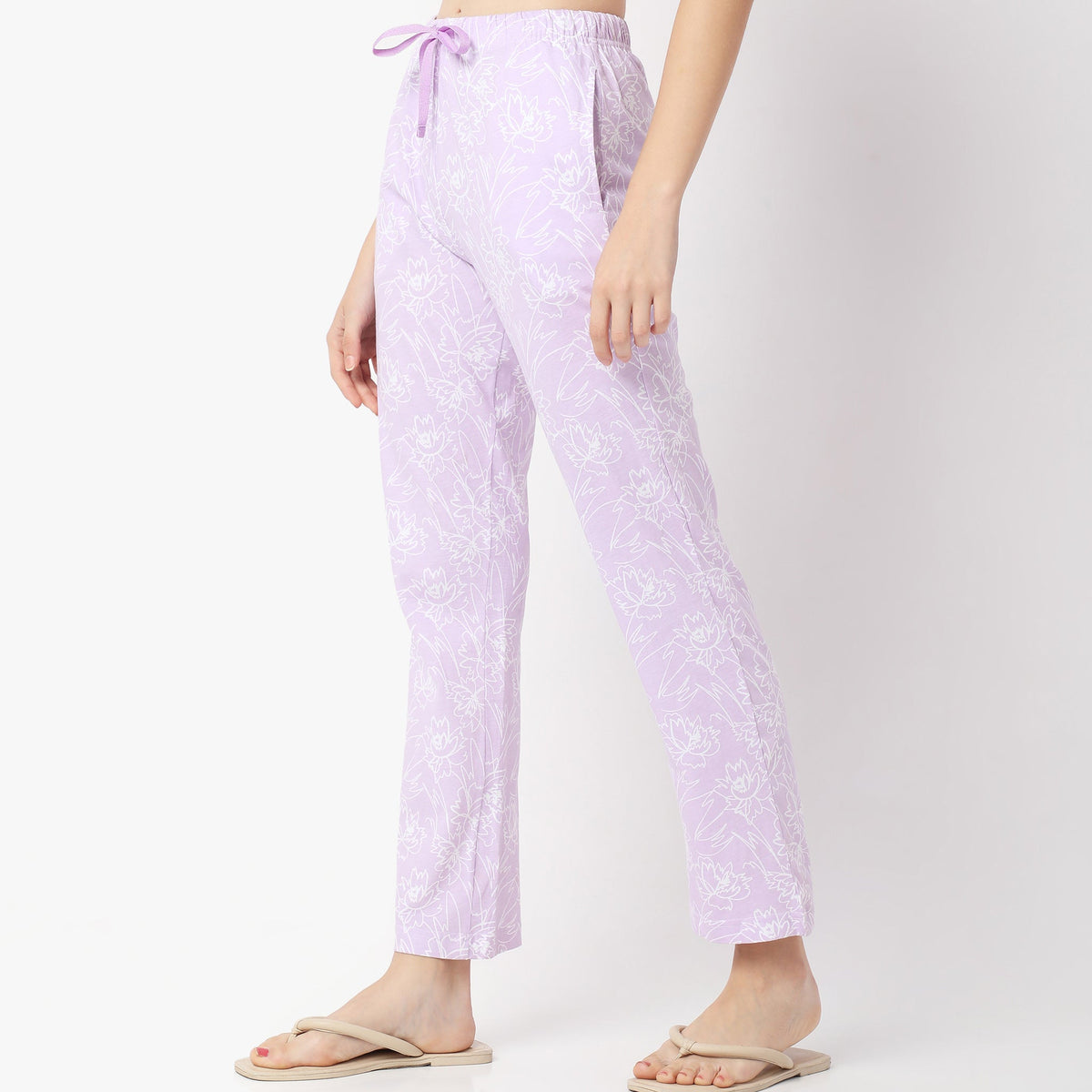 Regular Fit Printed Sleepwear Set