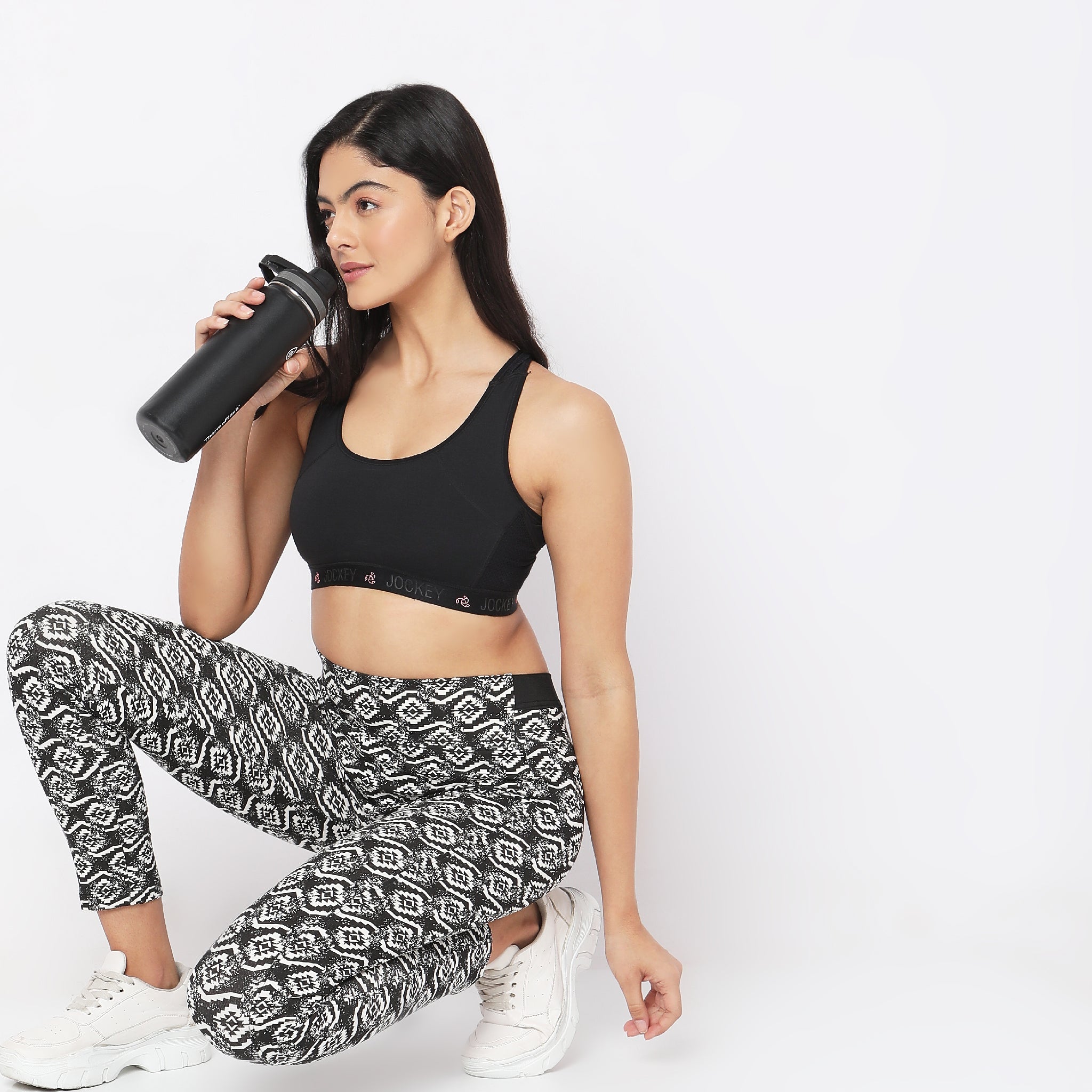 Buy Neu Look Gym wear Leggings Ankle Length Workout Active wear |  Stretchable Tights | High Waist Sports Fitness Yoga Track Pants for Girls  Women Online In India At Discounted Prices