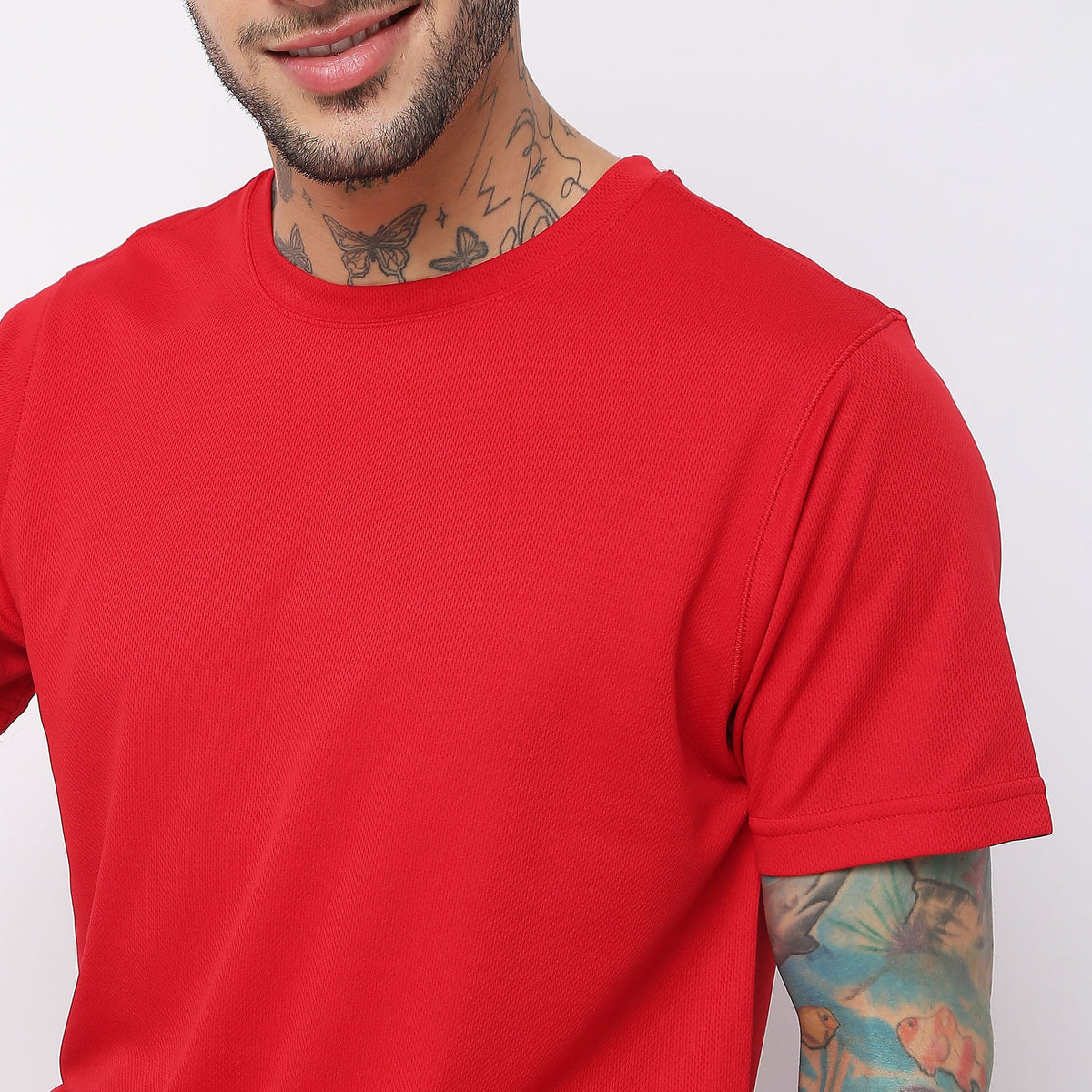 Regular Fit Solid T-Shirt