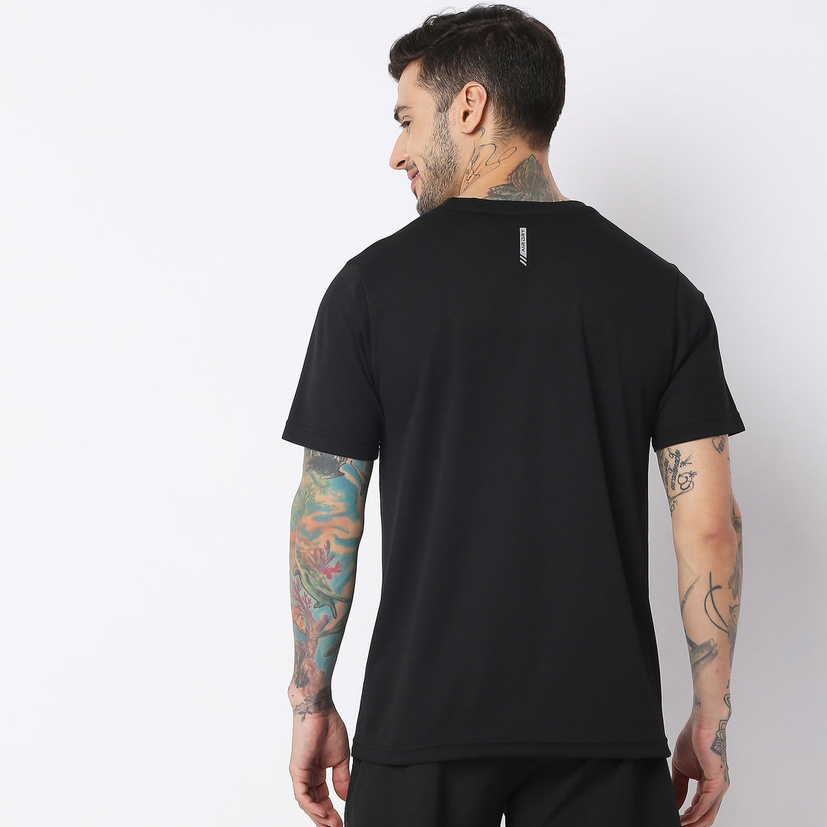 Regular Fit Solid T-Shirt