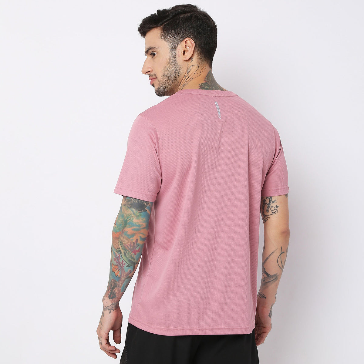 Regular Fit Solid T-Shirt