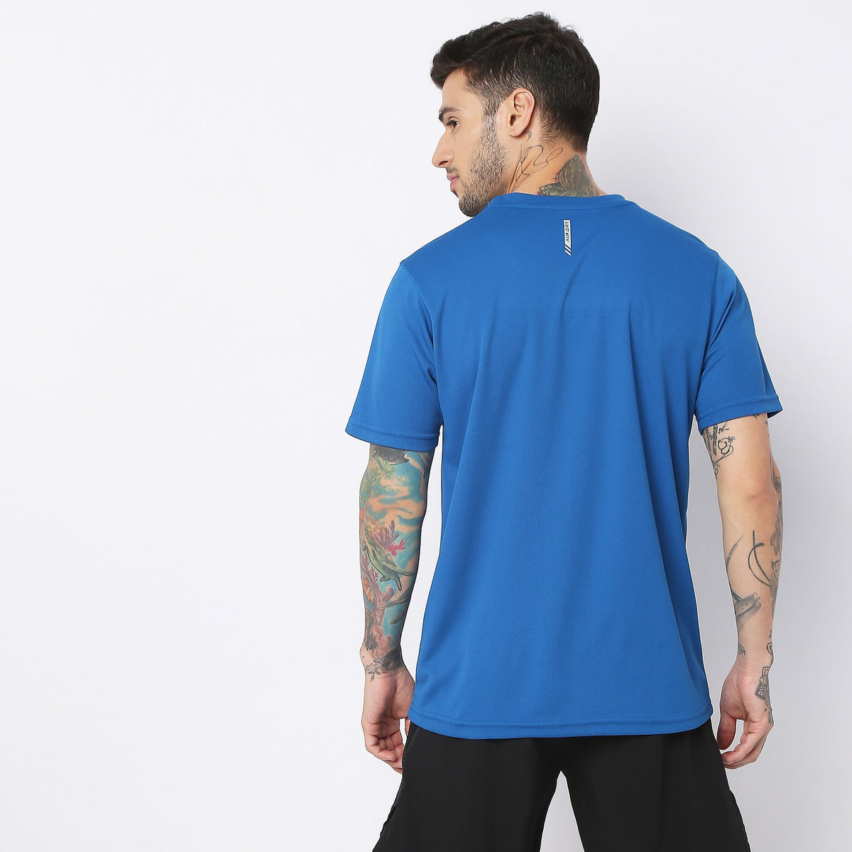 Regular Fit Solid T-Shirt