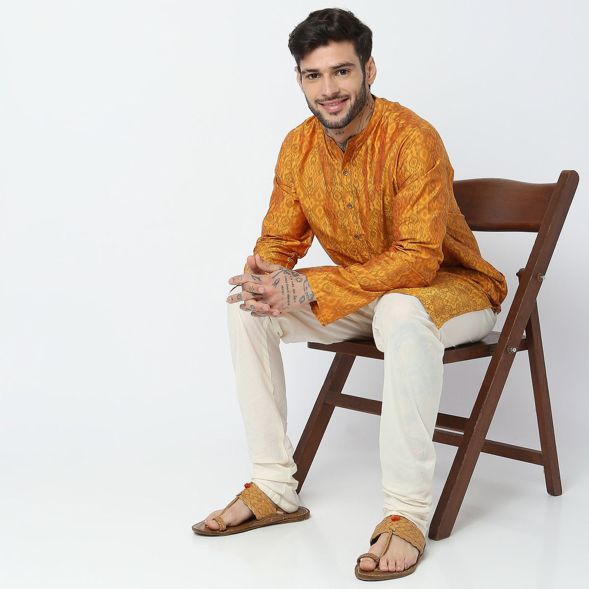 Regular Fit Printed Kurta