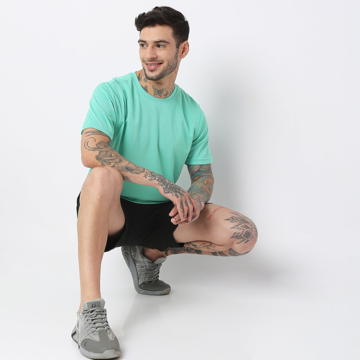 Regular Fit Solid T-Shirt