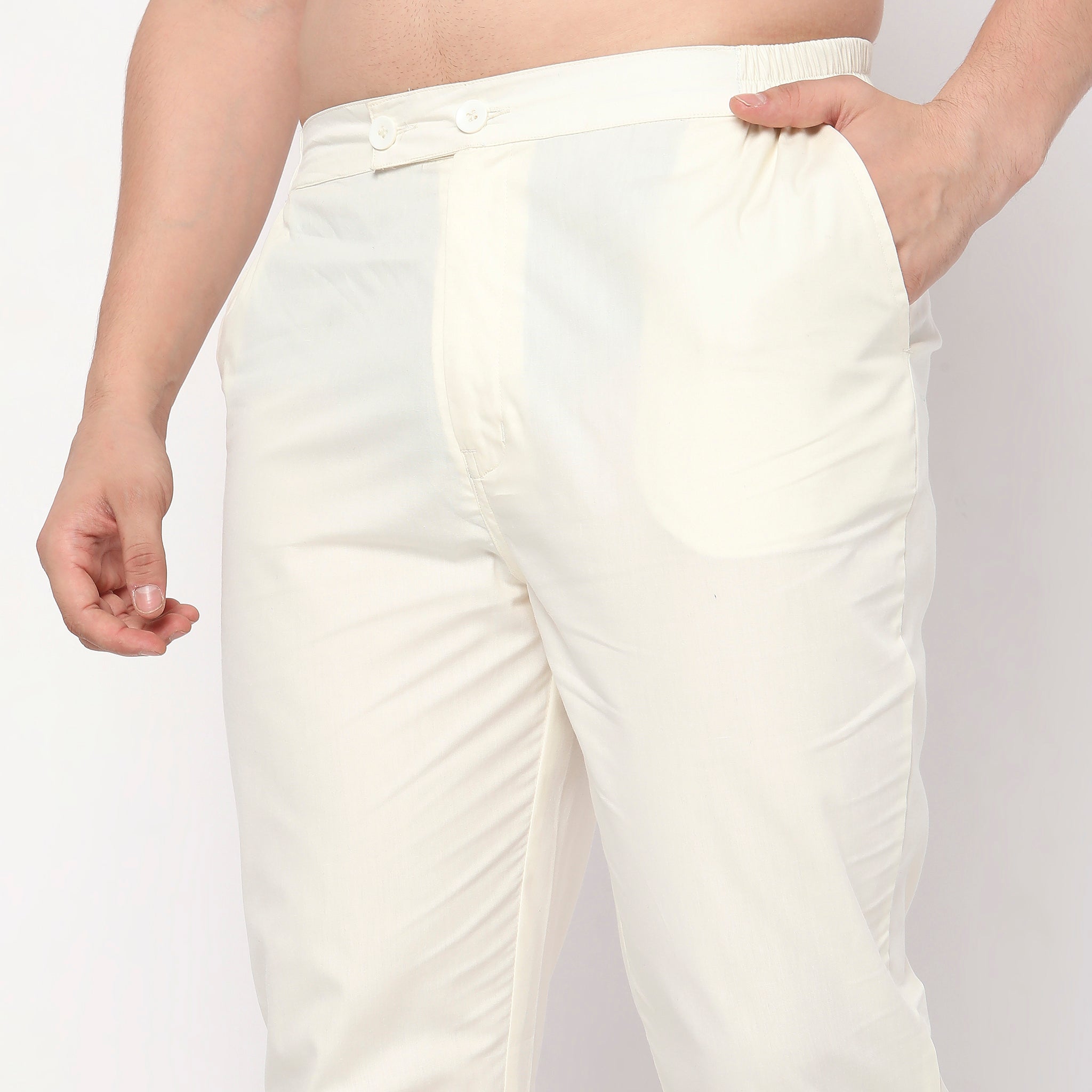 AMAZING STAR FASHION Slim Fit Men White Trousers - Buy AMAZING STAR FASHION Slim  Fit Men White Trousers Online at Best Prices in India | Flipkart.com