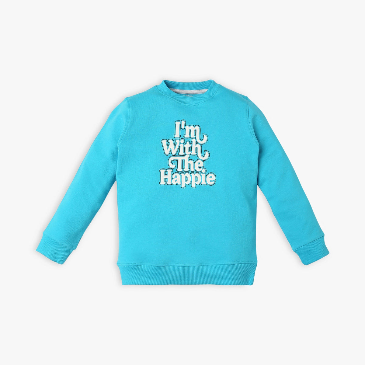 Girl's Regular Fit Printed Sweat Tees