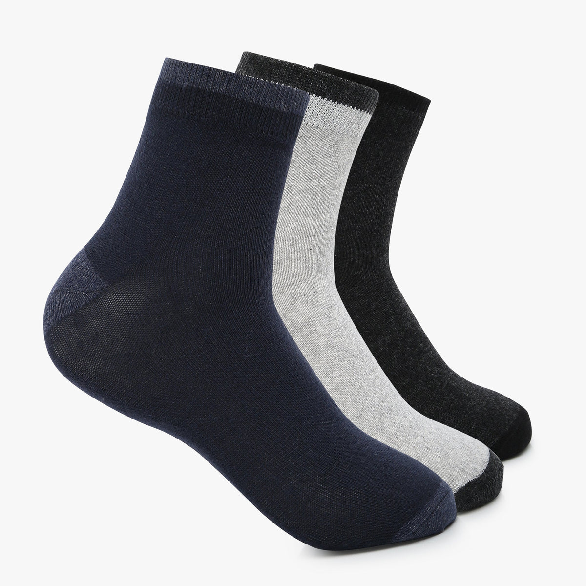 Men Wearing Assorted Free Size Socks