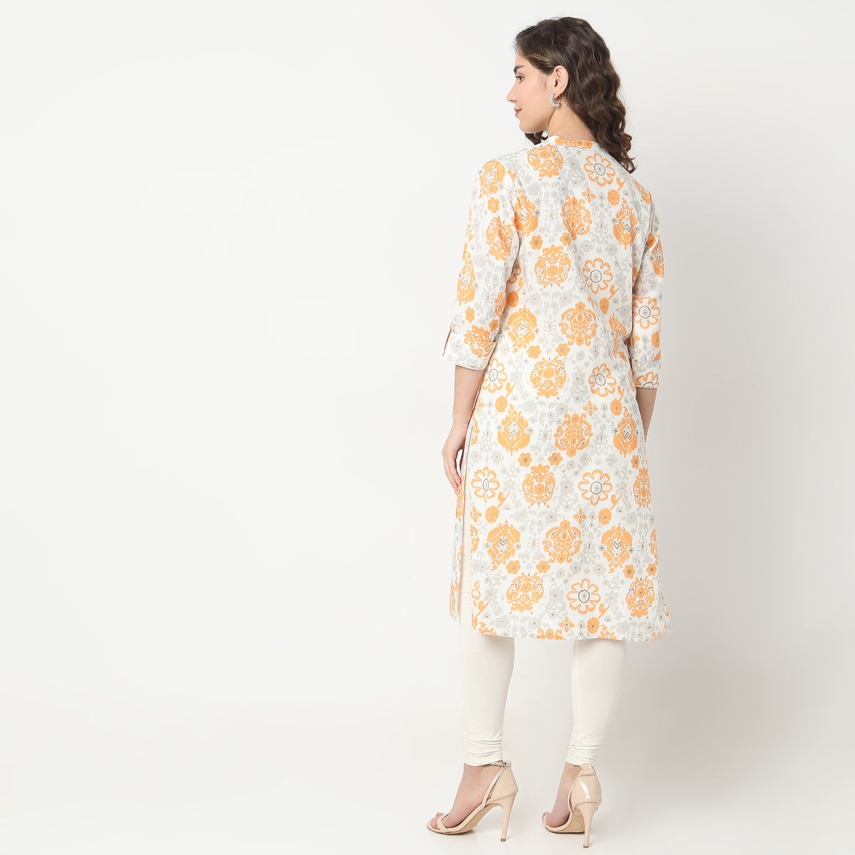 Straight Fit Printed Kurta