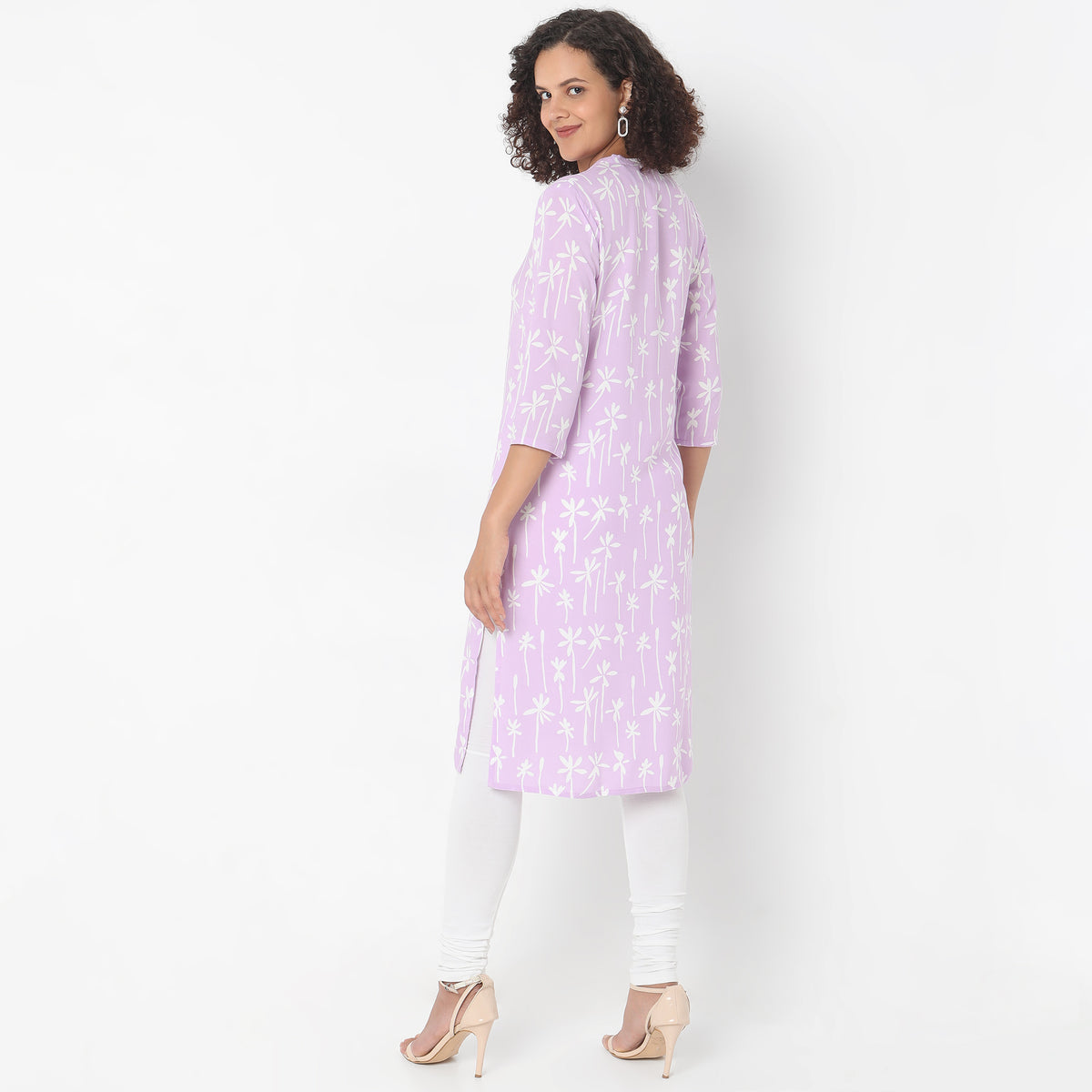 Straight Fit Printed Kurta