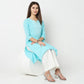 Straight Fit Embroidered Kurta