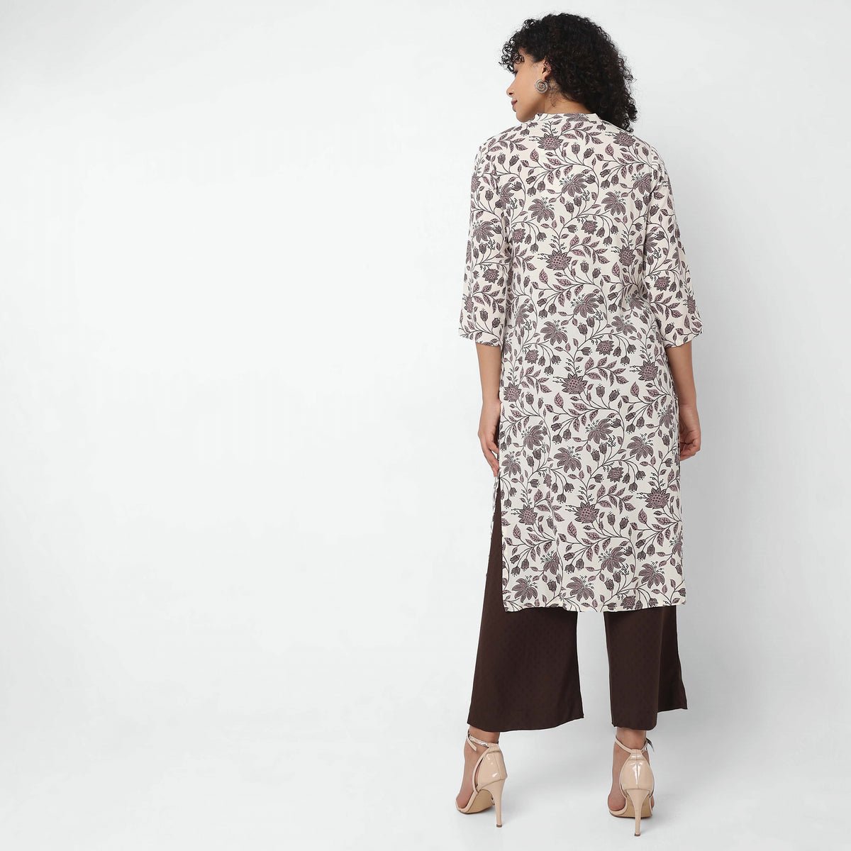 Straight Fit Printed Kurta