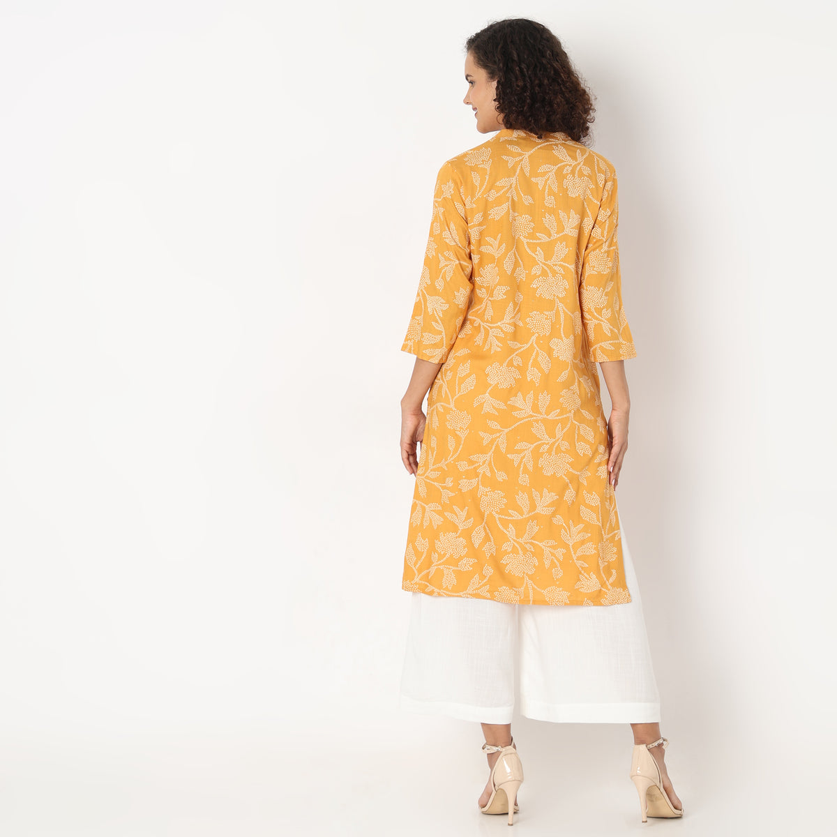 Straight Fit Printed Kurta