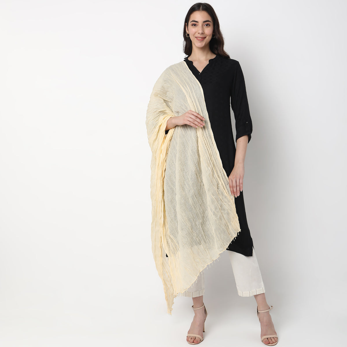 Cotton Solid Dupatta