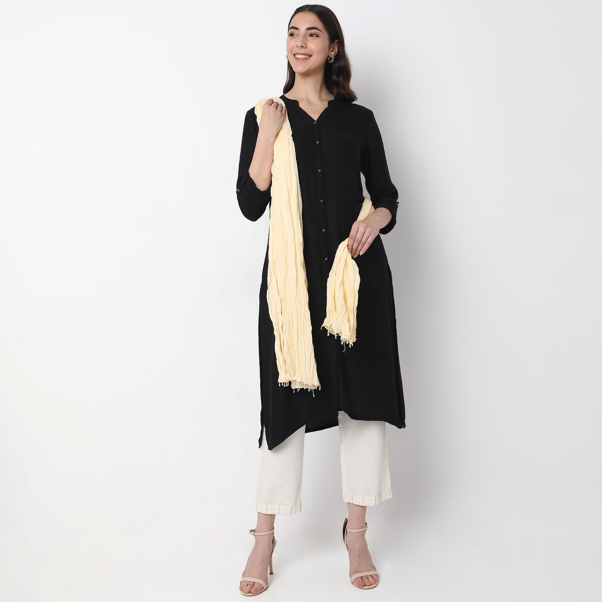 Cotton Solid Core Dupatta