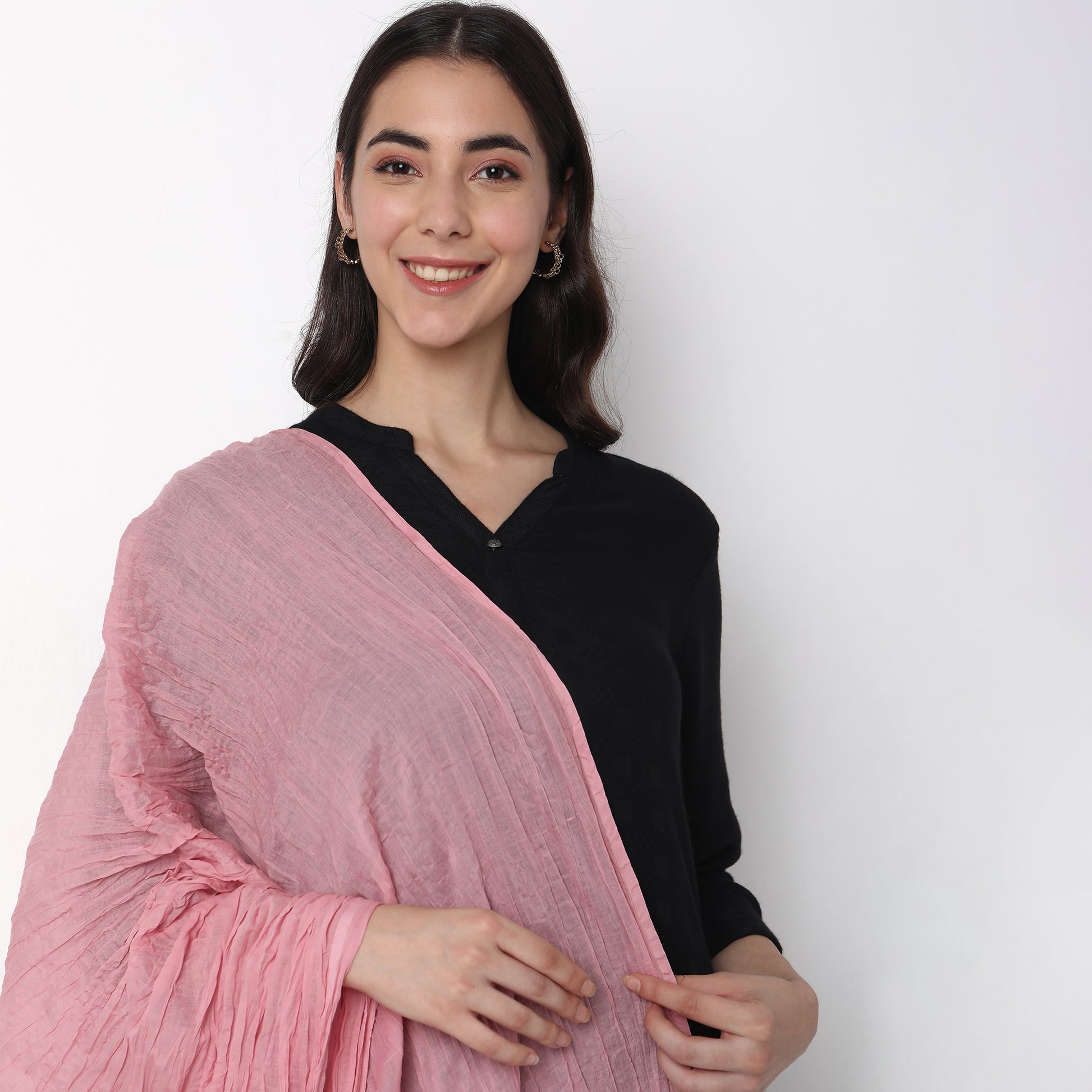 Cotton Solid Core Dupatta