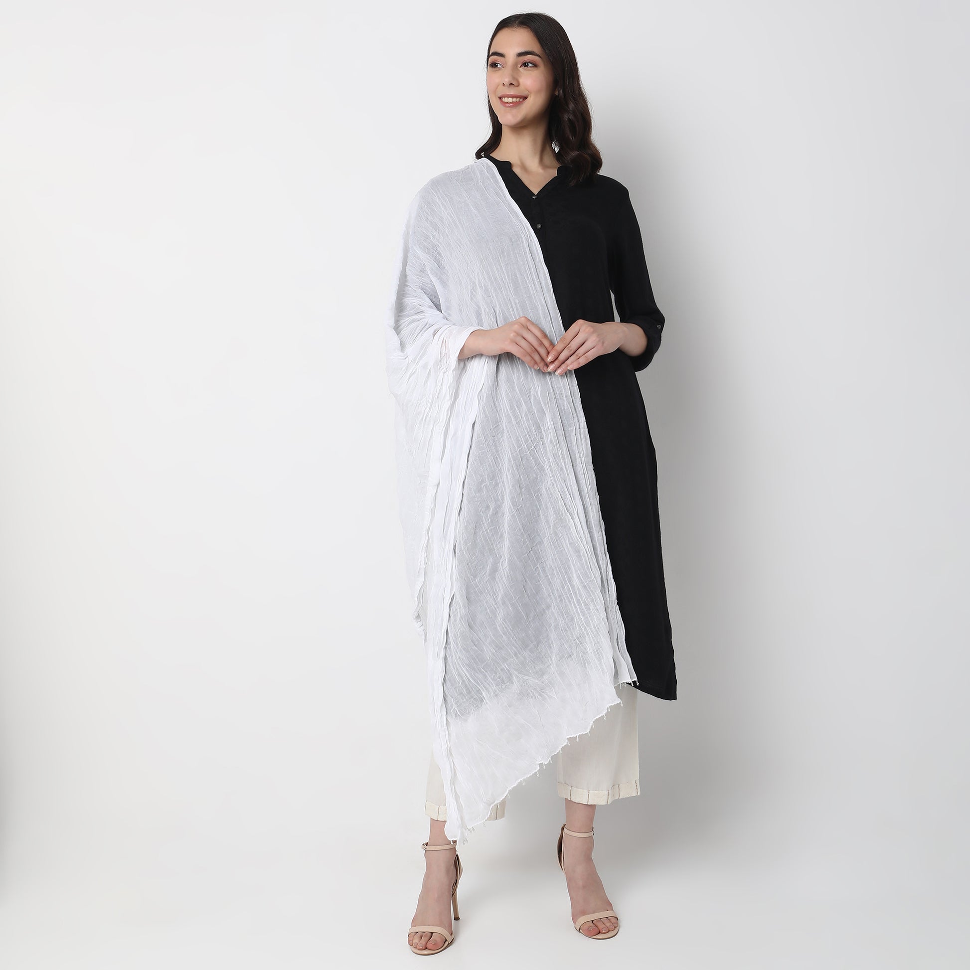 Cotton Solid Core Dupatta
