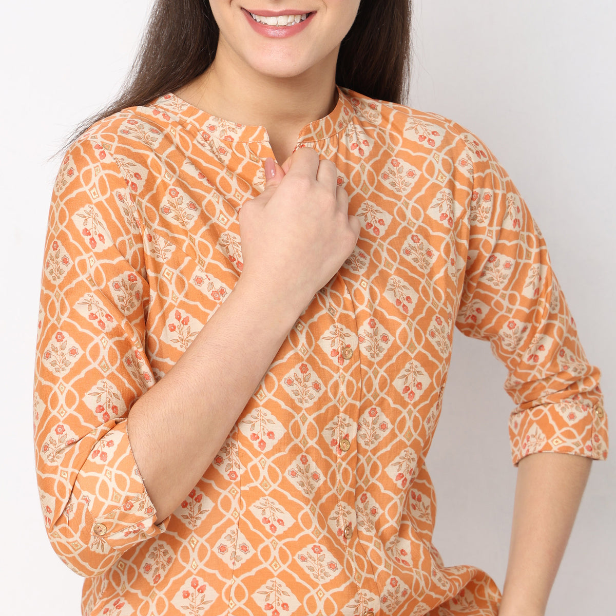 Regular Fit Printed Kurta