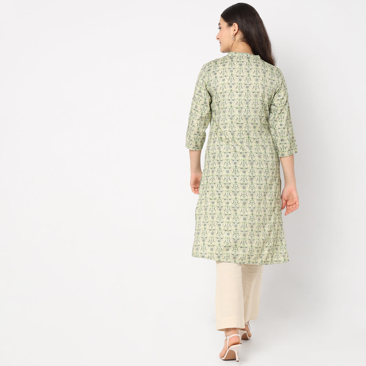 Regular Fit Printed Kurta