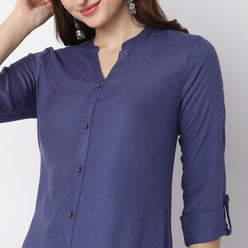 Flare Fit Printed Kurta