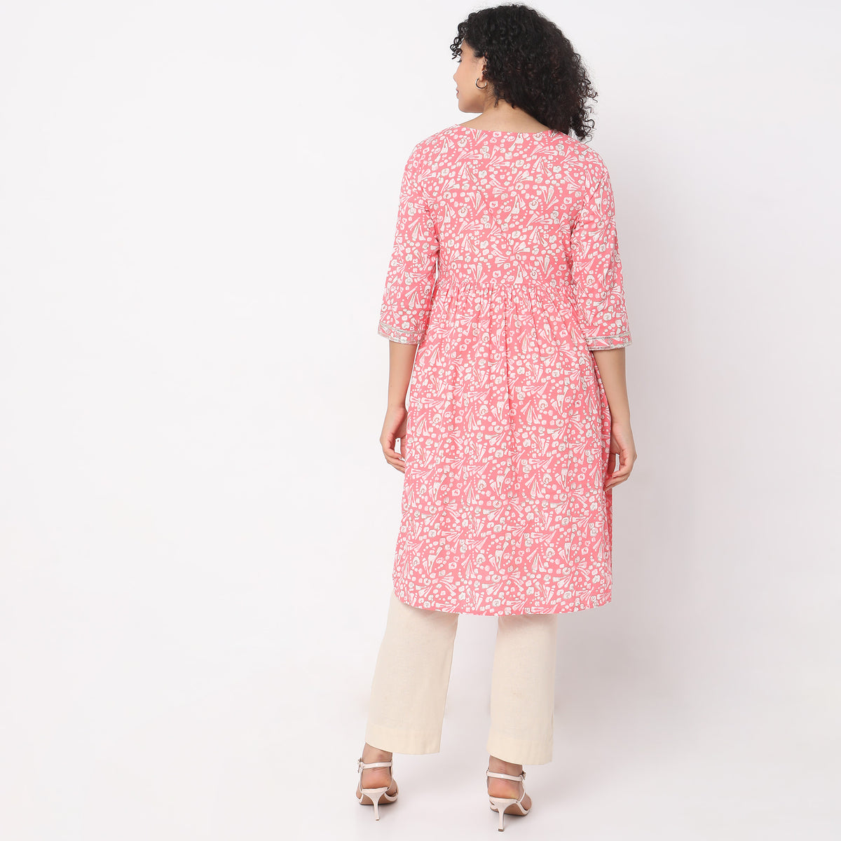 Straight Fit Printed Kurta