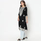 Straight Fit Embroidered Kurta